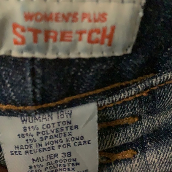 Plus Rhinestone Denim jeans - Picture 7 of 7